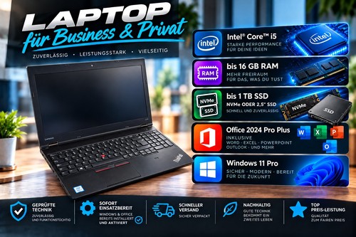 Notebook laptop bis 16 gb - bis,